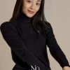 Women Summum Woman Basic Polo Neck Jumper