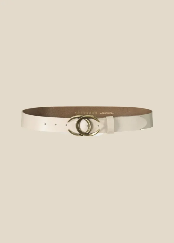 Women Summum Woman Belt With Oval Buckle