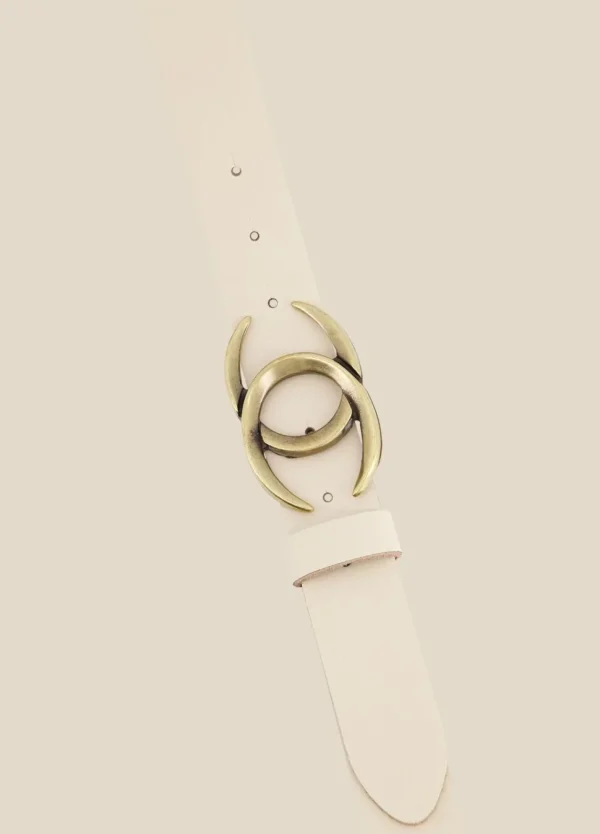 Women Summum Woman Belt With Oval Buckle