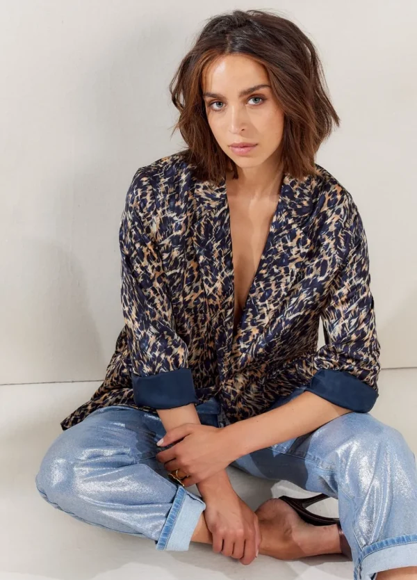 Women Summum Woman Boyfriend Blazer With Print