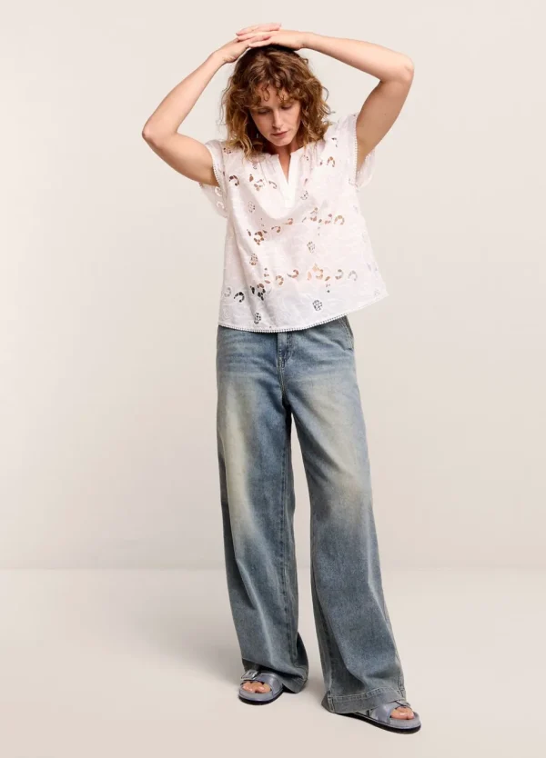 Women Summum Woman Cap-Sleeved Top