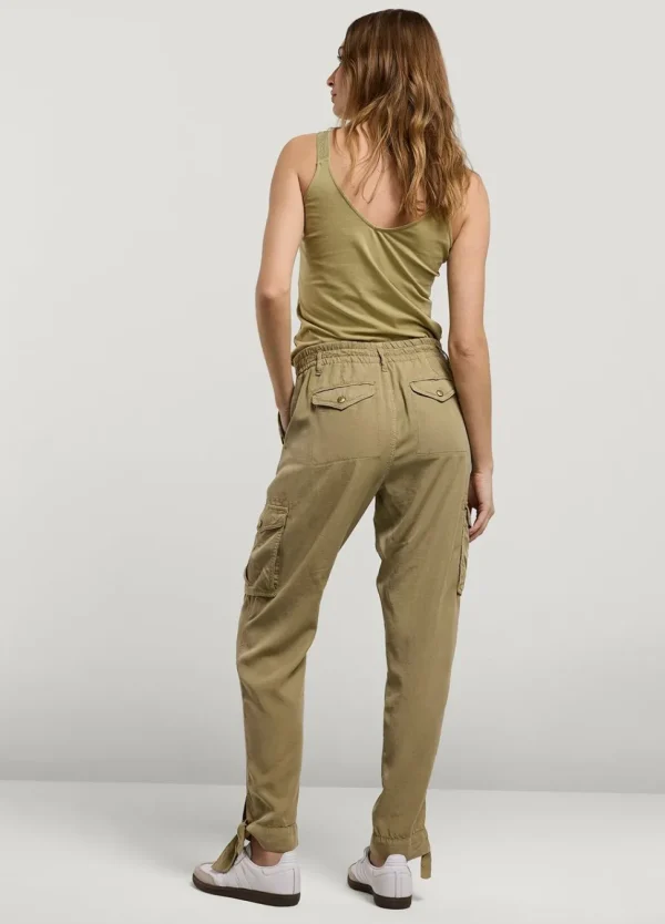 Women Summum Woman Cargo Trousers With Bow