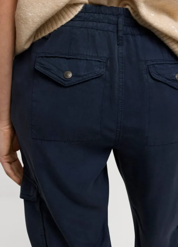 Women Summum Woman Cargo Trousers With Bow