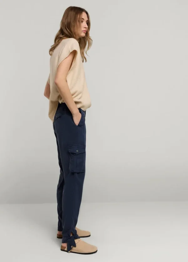 Women Summum Woman Cargo Trousers With Bow