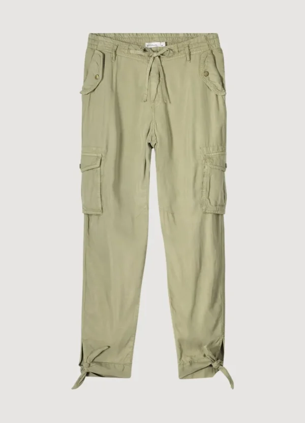 Women Summum Woman Cargo Trousers With Bow