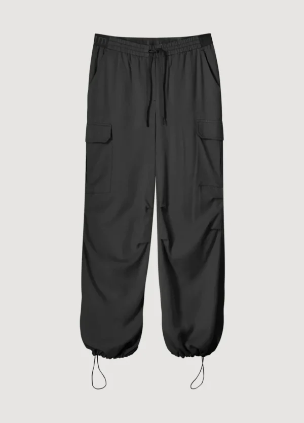 Women Summum Woman Cargo Trousers With Elasticated Waistband