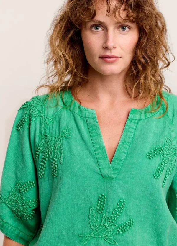 Women Summum Woman Cotton-Linen Blouse