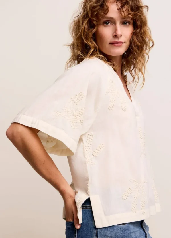 Women Summum Woman Cotton-Linen Blouse