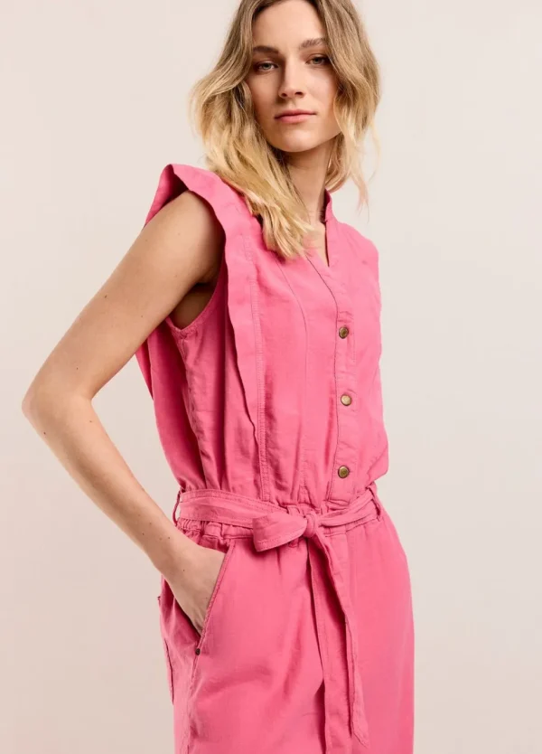Women Summum Woman Cotton-Linen Jumpsuit