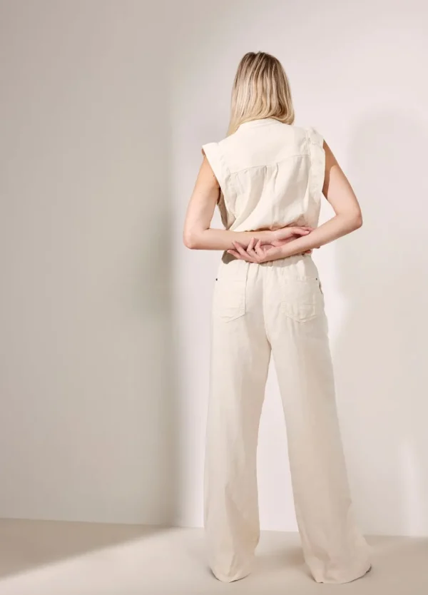 Women Summum Woman Cotton-Linen Jumpsuit