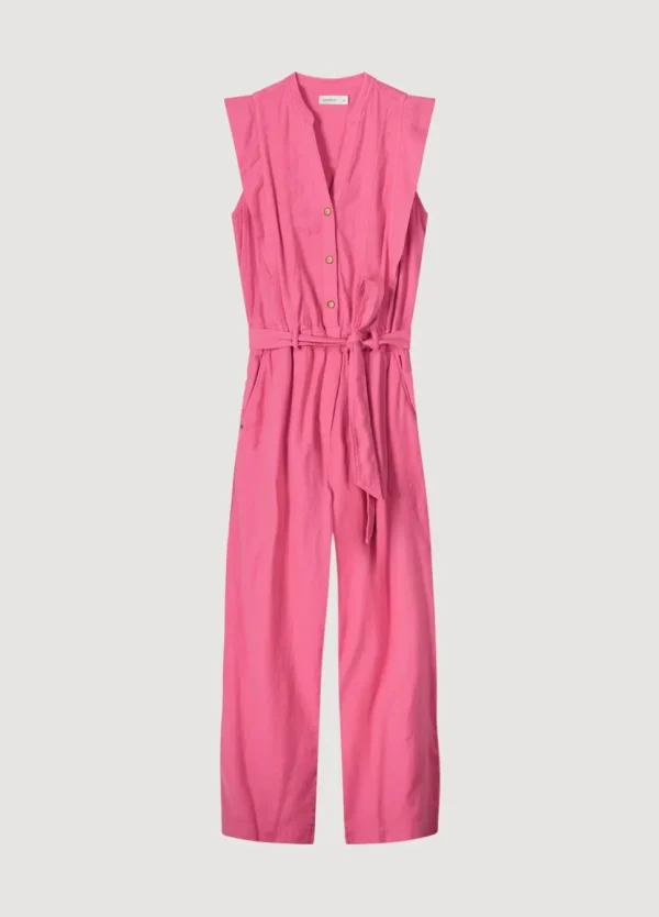 Women Summum Woman Cotton-Linen Jumpsuit