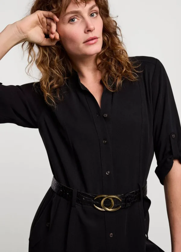 Women Summum Woman Crocodile Effect Belt