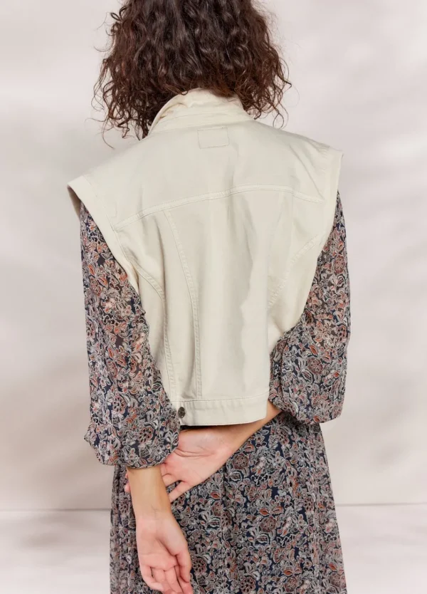 Women Summum Woman Denim Gilet