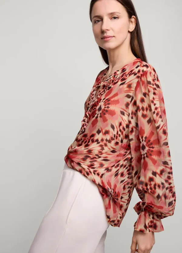 Women Summum Woman Double Ruffle Top