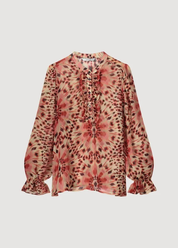 Women Summum Woman Double Ruffle Top