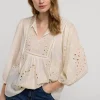Women Summum Woman English Embroidery Top