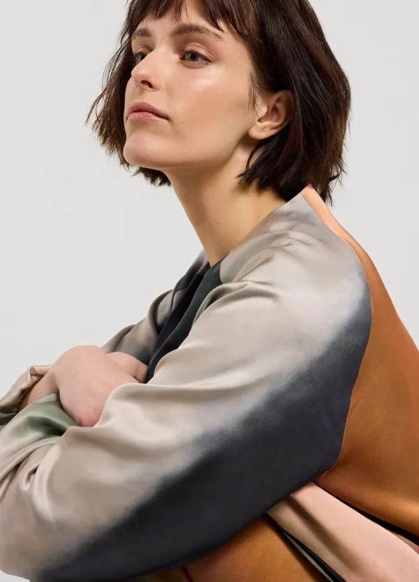 Women Summum Woman Faded Bomber Jacket