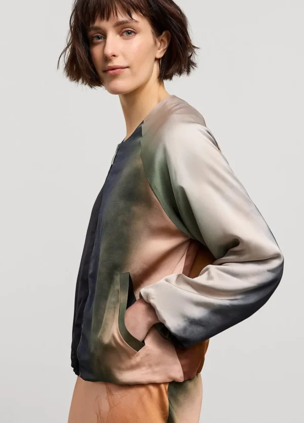 Women Summum Woman Faded Bomber Jacket
