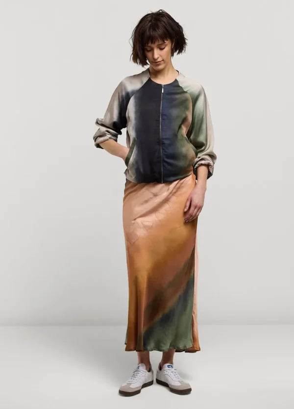 Women Summum Woman Faded Bomber Jacket