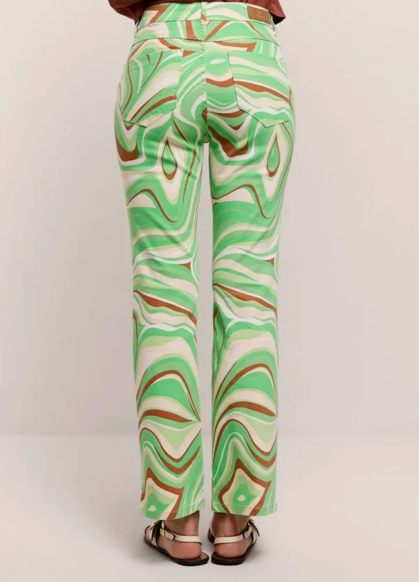 Women Summum Woman Flared Broek Swirl