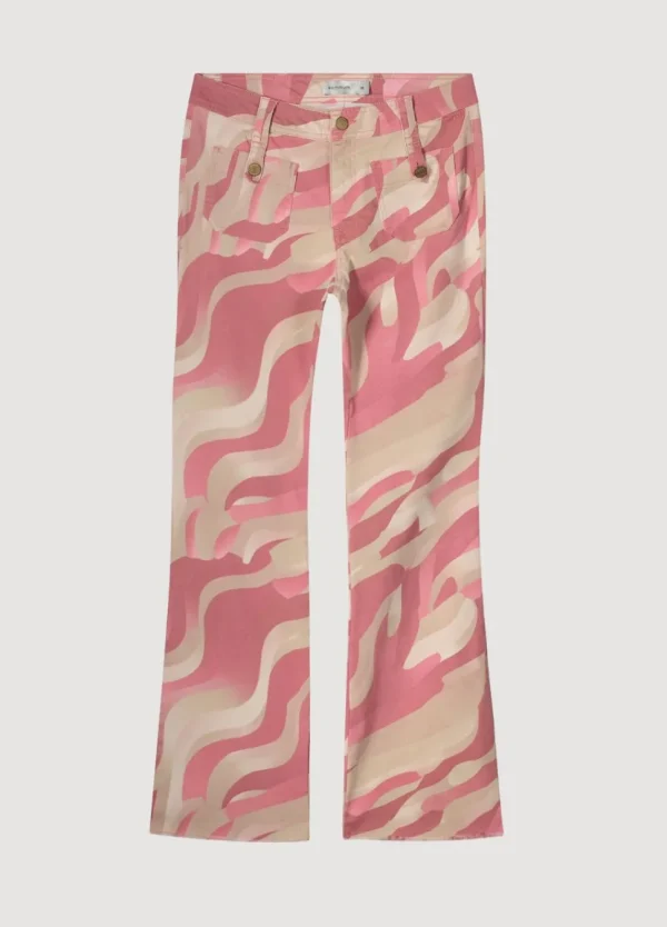 Women Summum Woman Flared Trousers With Print