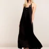 Women Summum Woman Halter Dress In Viscose Satin