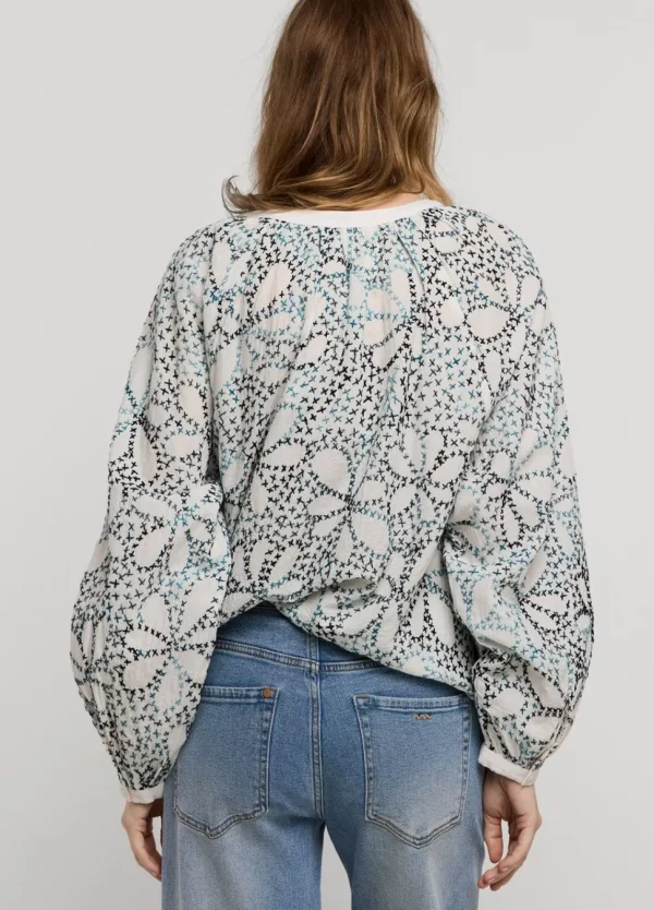 Women Summum Woman Hand-Embroidered Blouse