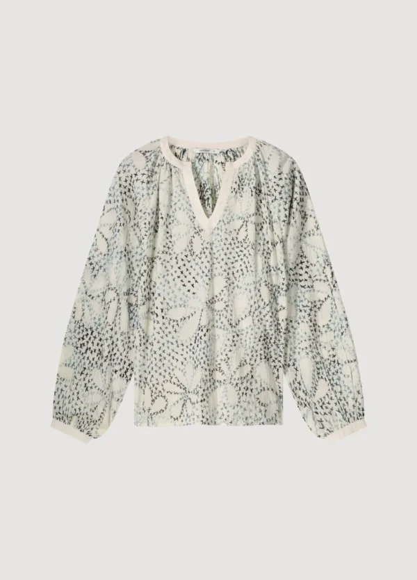Women Summum Woman Hand-Embroidered Blouse