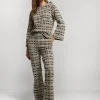 Women Summum Woman Jacquard Flared Pants