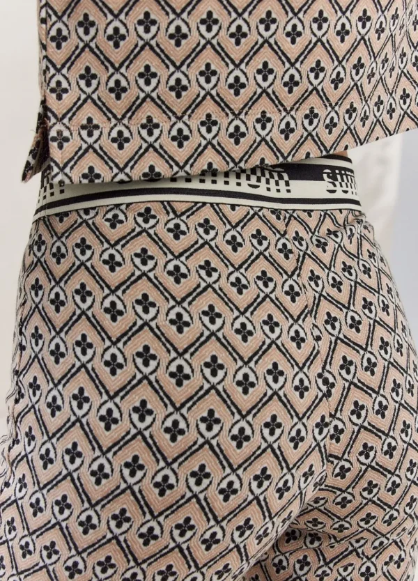 Women Summum Woman Jersey Trousers With Print