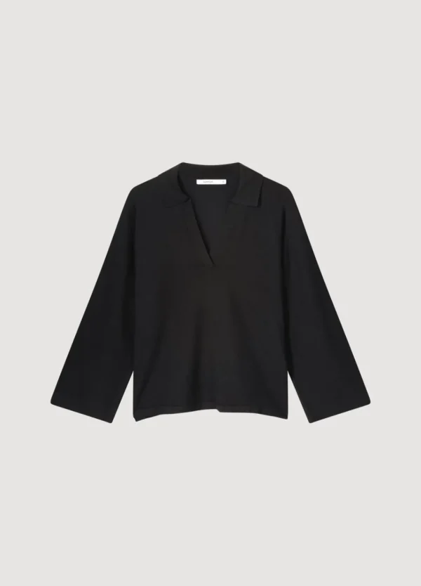 Women Summum Woman Jumper With Polo Collar