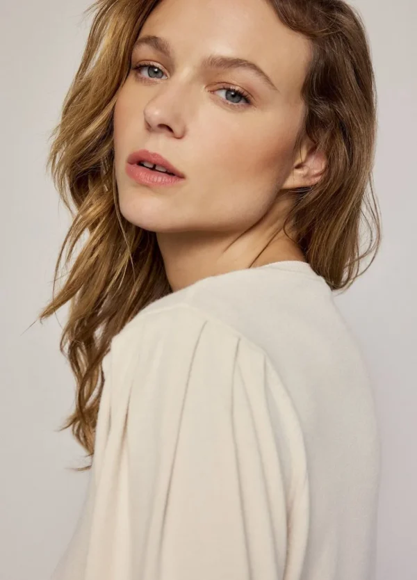Women Summum Woman Jumper With Puff Sleeves