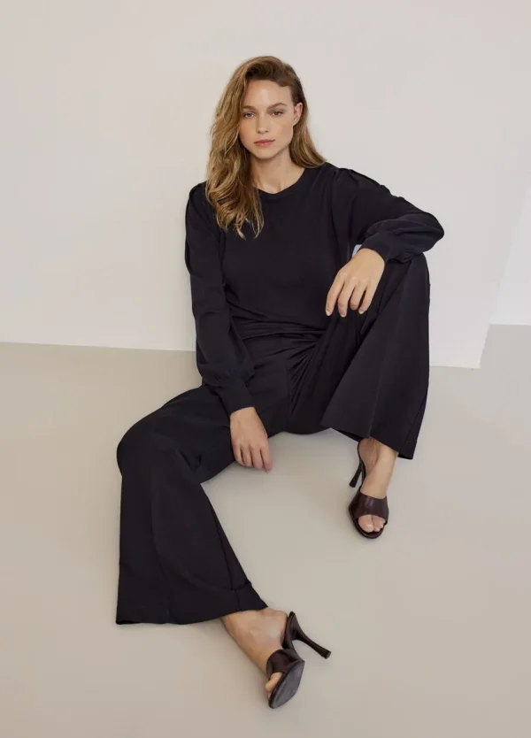 Women Summum Woman Jumper With Puff Sleeves