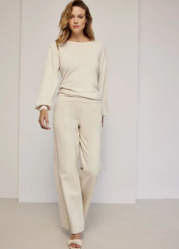 Women Summum Woman Jumper With Puff Sleeves