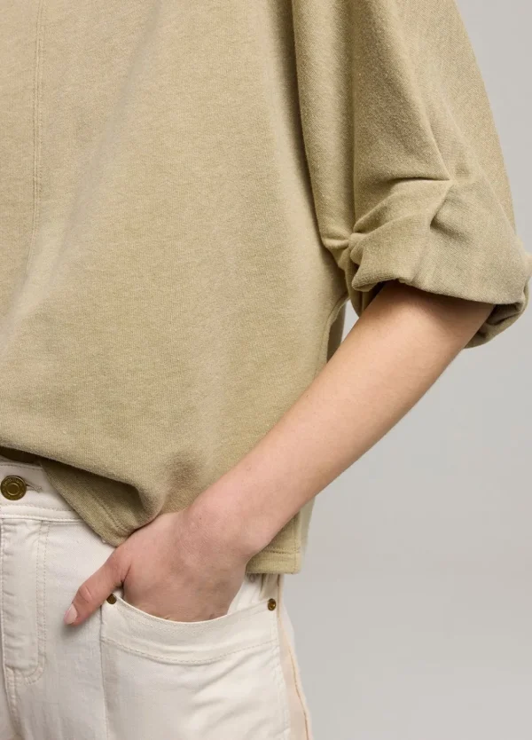 Women Summum Woman Jumper With Rolled-Up Sleeves