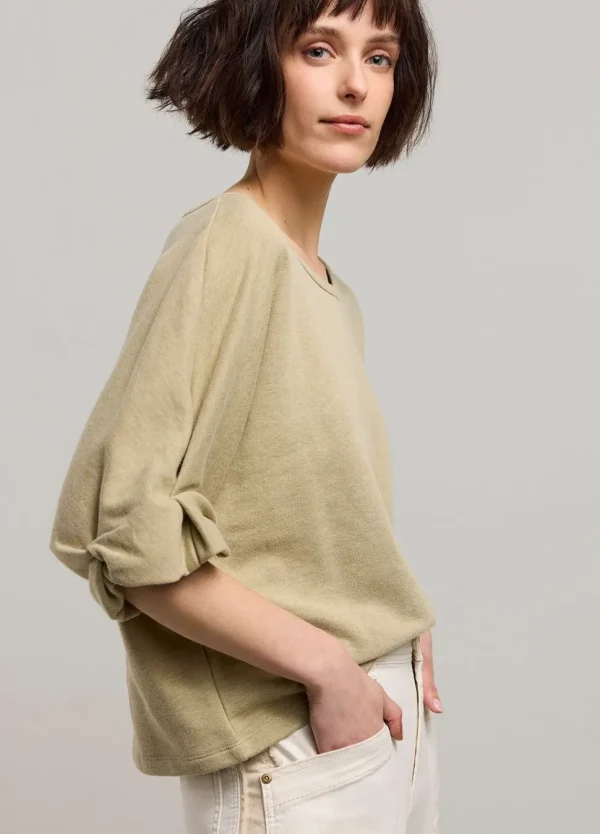 Women Summum Woman Jumper With Rolled-Up Sleeves