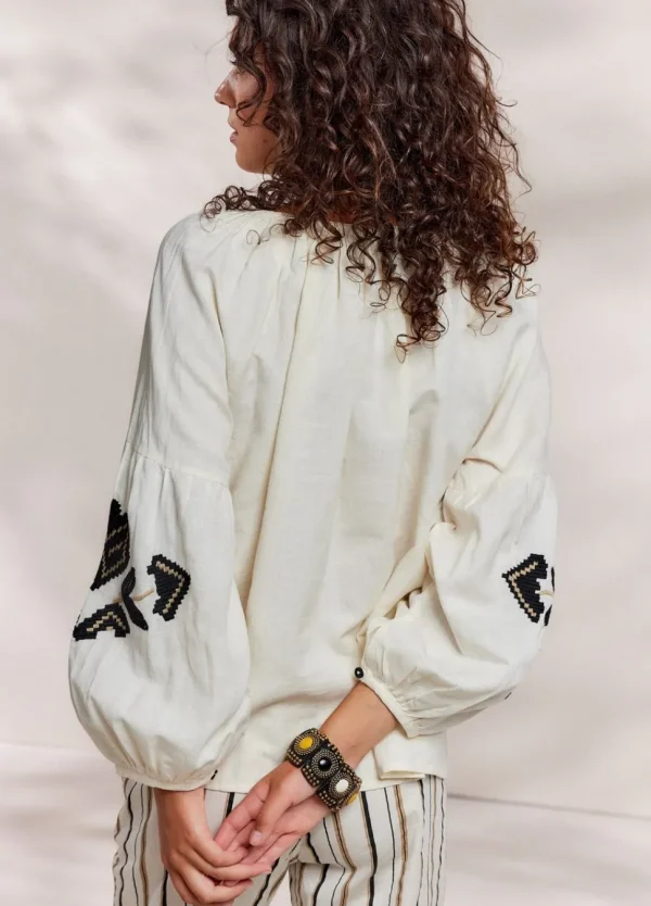 Women Summum Woman Linen Blend Blouse