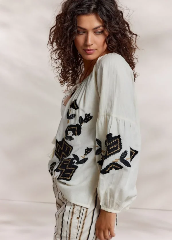 Women Summum Woman Linen Blend Blouse