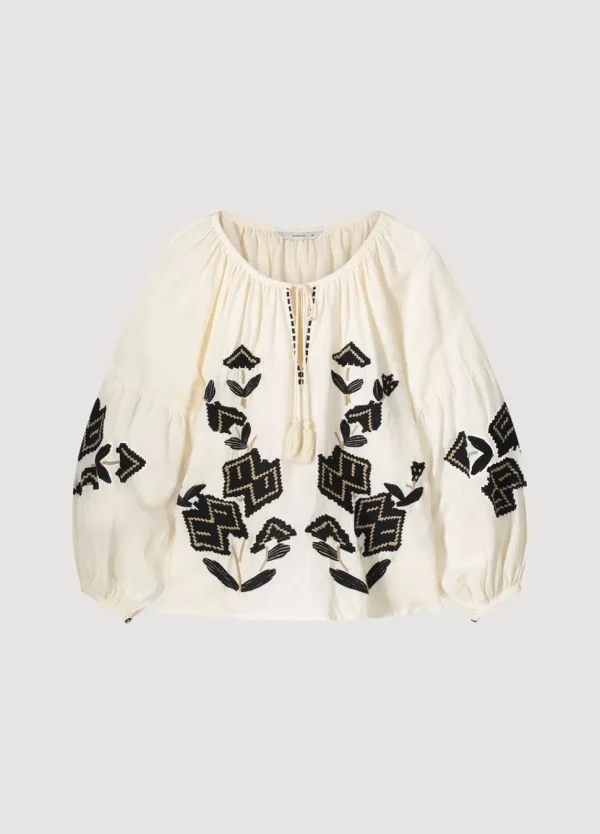 Women Summum Woman Linen Blend Blouse