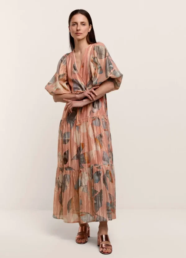 Women Summum Woman Long, Shimmery Tiered Dress