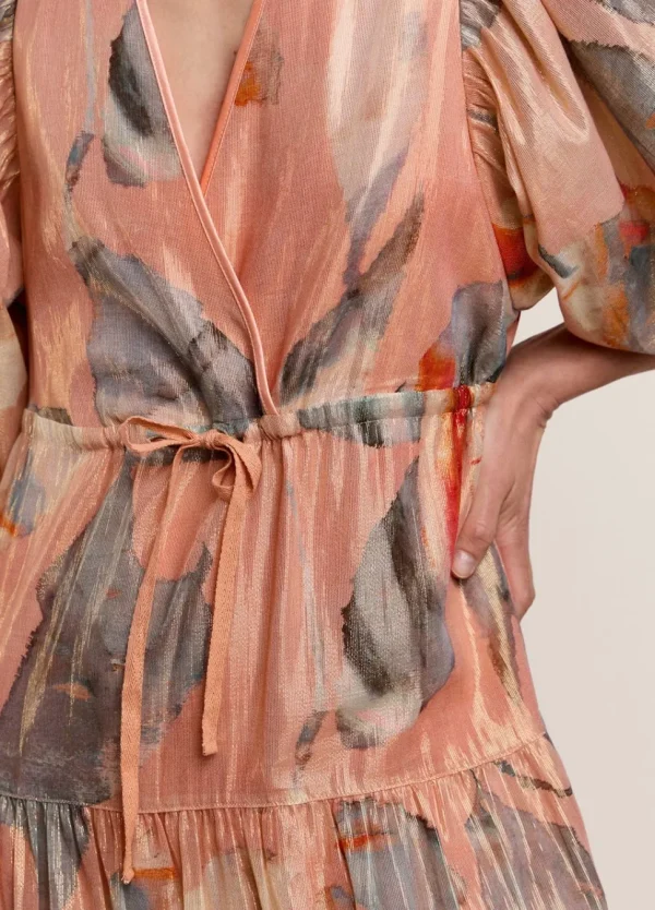 Women Summum Woman Long, Shimmery Tiered Dress