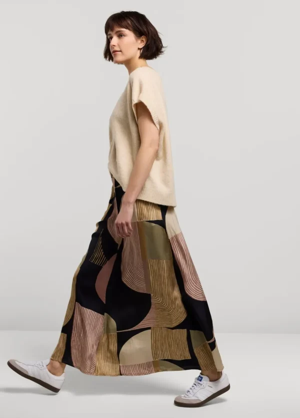 Women Summum Woman Long Skirt With Print