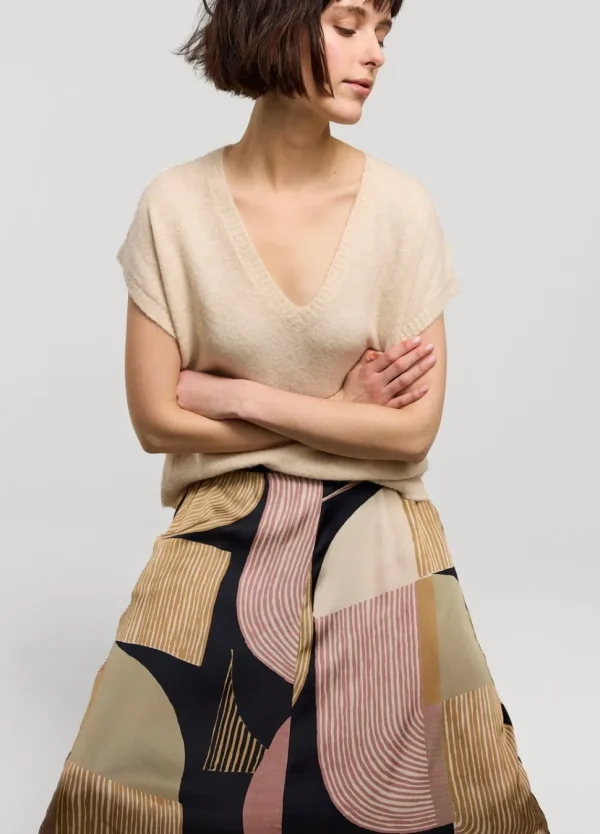 Women Summum Woman Long Skirt With Print
