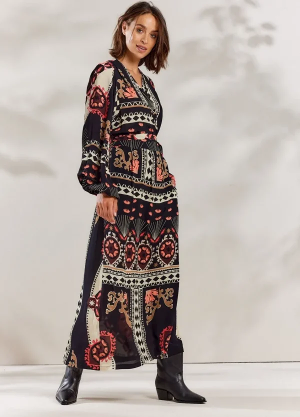 Women Summum Woman Long Wrap Dress