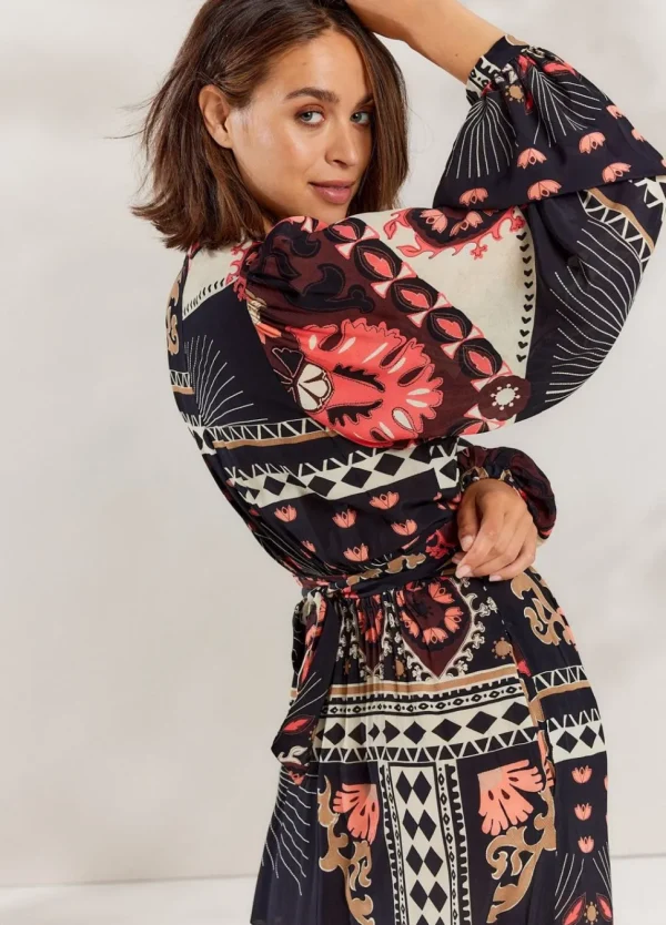 Women Summum Woman Long Wrap Dress
