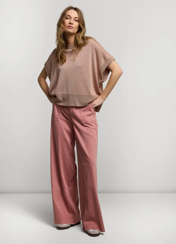 Women Summum Woman Lurex Boxy Jumper
