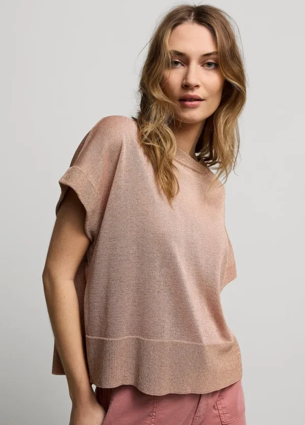 Women Summum Woman Lurex Boxy Jumper