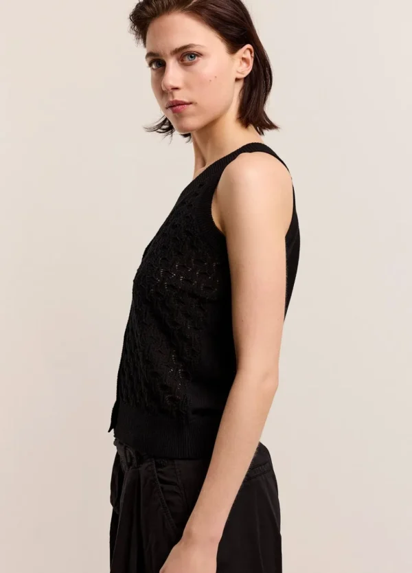 Women Summum Woman Open-Knit Halter Top