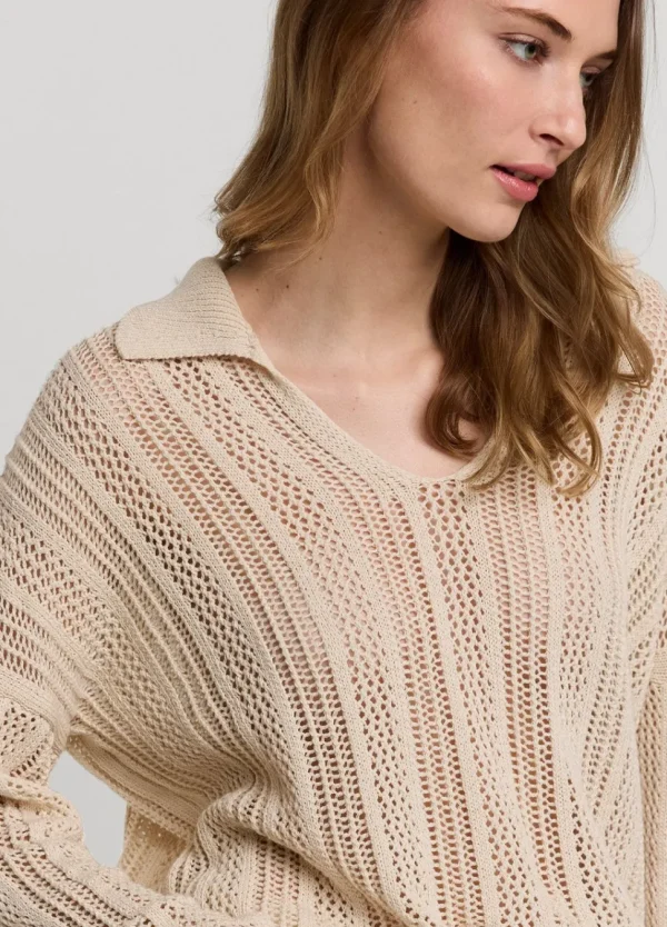 Women Summum Woman Open-Knit Jumper Oversized