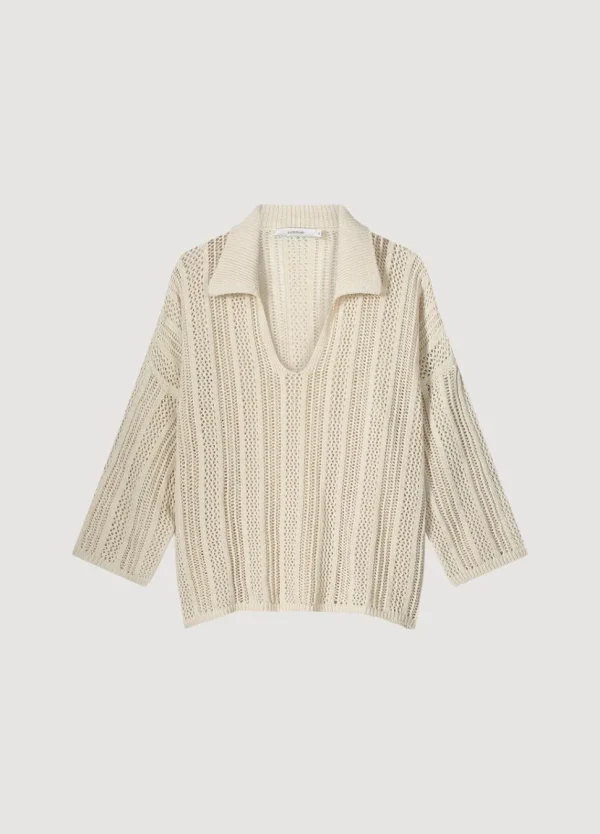 Women Summum Woman Open-Knit Jumper Oversized